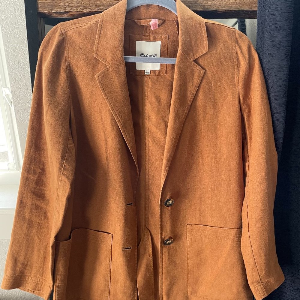 Madewell Linen Dorset Blazer (XS)